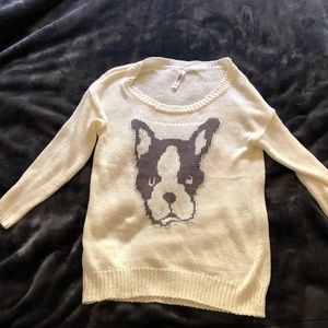Frenchie/ Boston terrier sweater